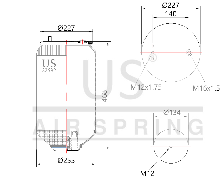 US - 22592 P